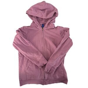 Primary Purple zip Sweatshirt size 6-7